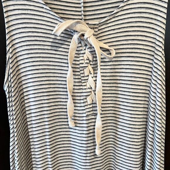 White Crow Elenora Sleeveless Striped Dress Medium - Picture 3 of 7
